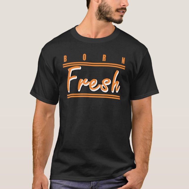 Geborene Fresh Heads Basketball WMNS Citrus 11s Ma T-Shirt (Vorderseite)