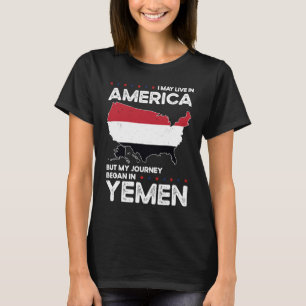 Geborene jemenitische Staatsbürgerschaft Amerikas T-Shirt