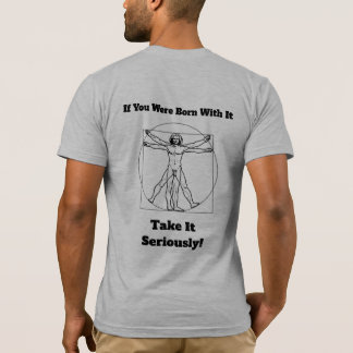 Geborene Männer nehmen es ernst Männer T - Shirt G