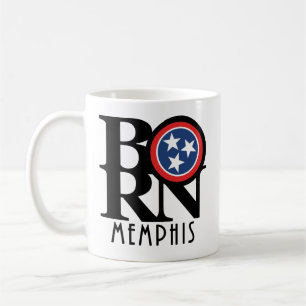 GEBORENE Memphis 11oz Kaffeetasse