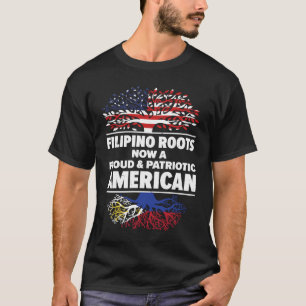 Geborene Philippinen USA Staatsbürgerschaft T-Shirt