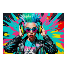 GEBORENE ROCKS POSTER