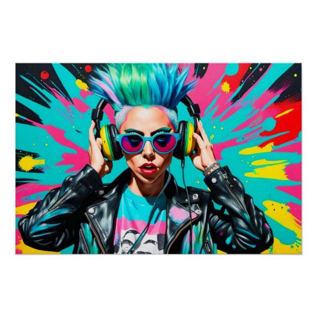 GEBORENE ROCKS POSTER (Vorderseite)