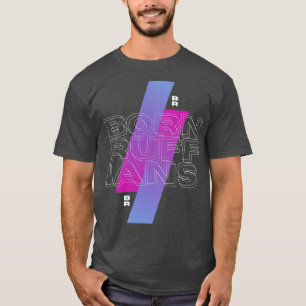 Geborene Ruffian Geometric Illustration T-Shirt
