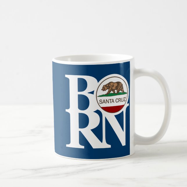 GEBORENE Santa Cruz 11oz Tasse (Rechts)
