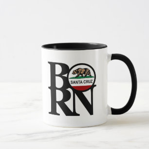 GEBORENE Santa Cruz 11oz Tasse