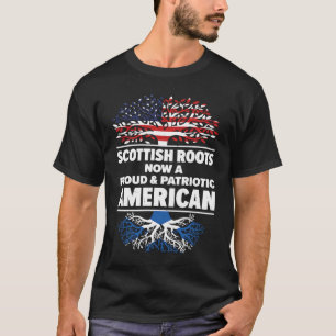 Geborene schottische Staatsbürgerschaft USA T-Shirt