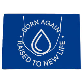 Geborene Tauftasche Große Geschenktüte