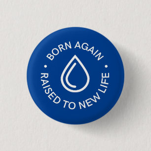 Geborene Tauftaste Button