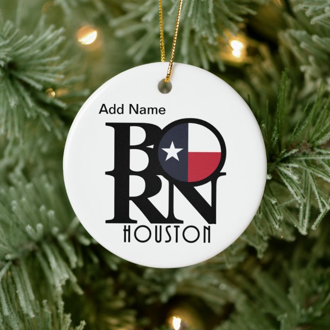 GEBORENE Texas - individuelle Ornamente (Baum)
