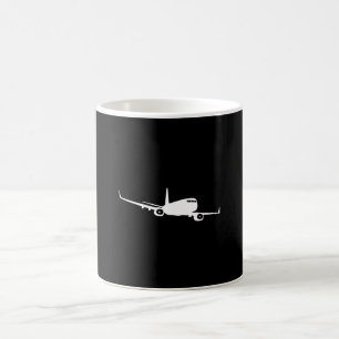 Geborene to Fly Airplane Pilot Geschenk Idee Kaffeetasse
