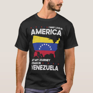 Geborene venezolanische Staatsbürgerschaft in den T-Shirt