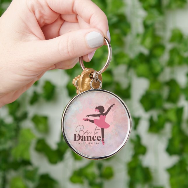 Geborener Dance-Schlüsselring | Dance fan key ring Schlüsselanhänger (Hand)