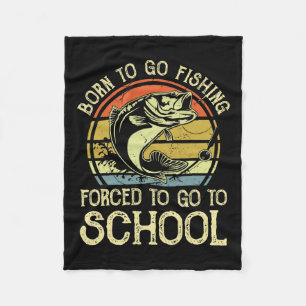 Geborener Fischfang zum Fischfang in der Schule Fleecedecke