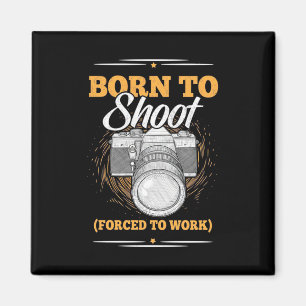 Geborener Fotograf Magnet
