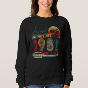 Geborener Juli 1982 Legend Seit Juli 1982 40 Jahre Sweatshirt