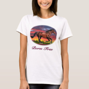 Geborener kostenloser T - Shirt