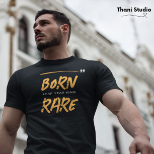 Geborener seltener Sprung Jahr König 29. Februar G T-Shirt