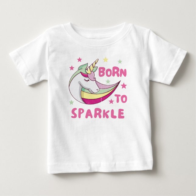 Geborener T - Shirt (Vorderseite)