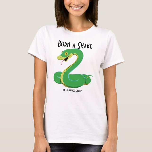 Geborener T - Shirt einer Schlange (Vorderseite)