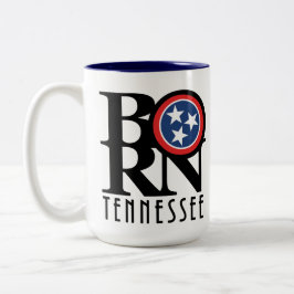GEBORENER Tennessee 15oz Zweifarbige Tasse