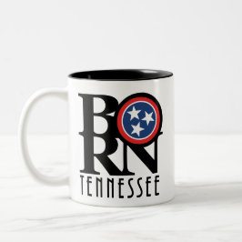 GEBORENER Tennessee Zweifarbige Tasse