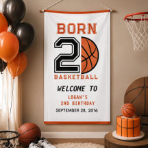 Geborenes 2-Ball-Basketball 2. Party zum Geburtsta