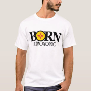 GEBORENES Alamogordo (Vorderseite) T-Shirt