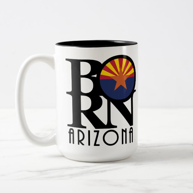 GEBORENES Arizona 15oz Zweifarbige Tasse (Links)