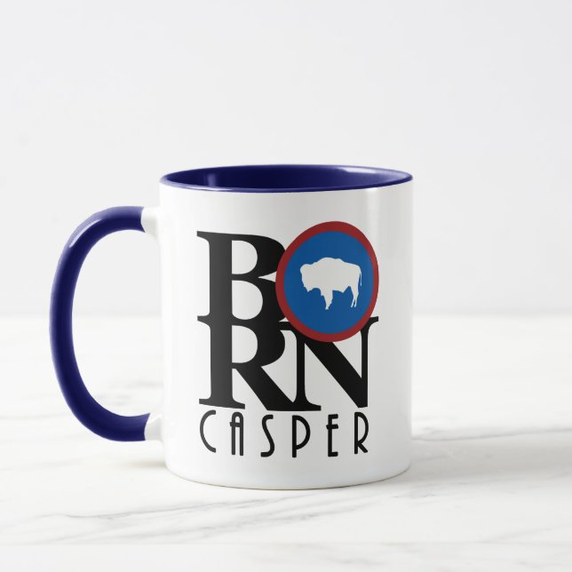 GEBORENES Casper WY 11oz Tasse (Links)