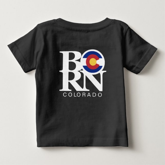 GEBORENES Colorado Dark Tee Shirt (Rückseite)