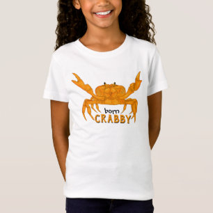 Geborenes Crabby, Orangenkrebs T-Shirt