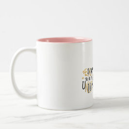 Geborenes Einhorn Zweifarbige Tasse