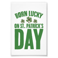 Geborenes Glück am St. Patrick's Day