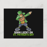 Geborenes Glück am St. Patrick's Day zum Geburtsta