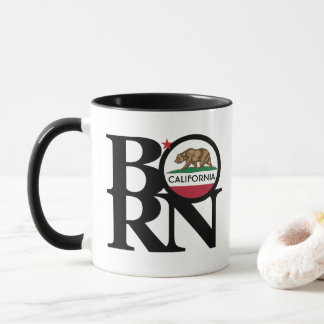 GEBORENES Kalifornien Tasse