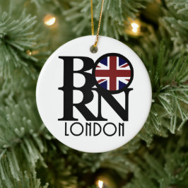 GEBORENES London Keramik Ornament