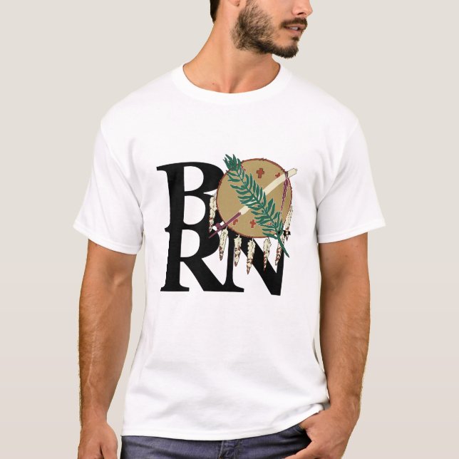GEBORENES Oklahoma T-Shirt (Vorderseite)