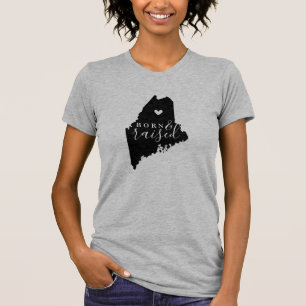 Geborenes und erhöhtes Staat-T-Shirt T-Shirt