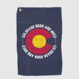 Geborenes und gezüchtetes gebürtiges Golf-Tuch Golfhandtuch