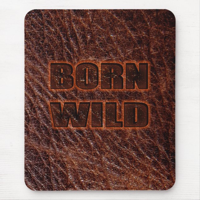 Geborenes Wildleder Mousepad (Vorne)
