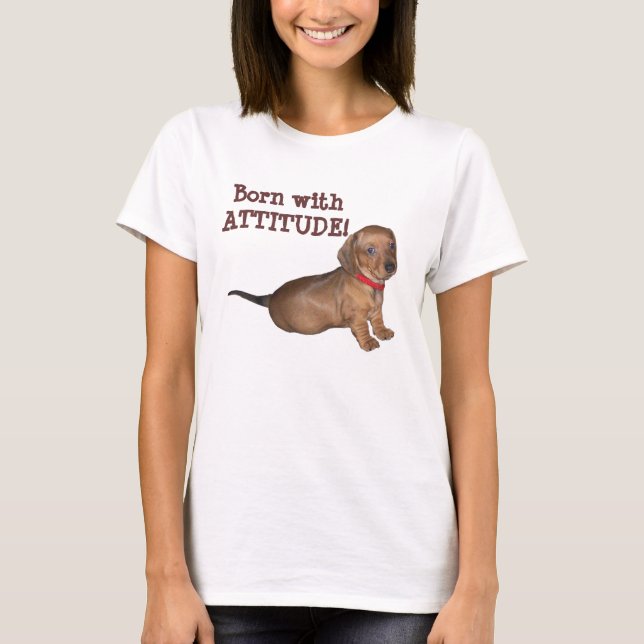 Geborenes withATTITUDE! T-Shirt (Vorderseite)