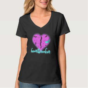 Geborgenes Herz Bandaged Heartbreaker Vaporwave T-Shirt