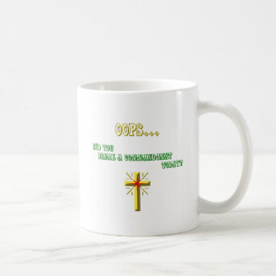 Gebot-Christliche Kaffeetasse