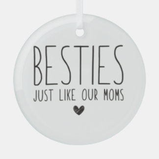 Gebote wie unsere Mamas Ornament Aus Glas