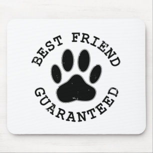 Geboten Hund Paw Bester Freund garantiert Mousepad