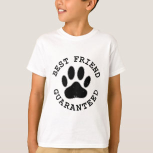 Geboten Hund Paw Bester Freund garantiert T-Shirt