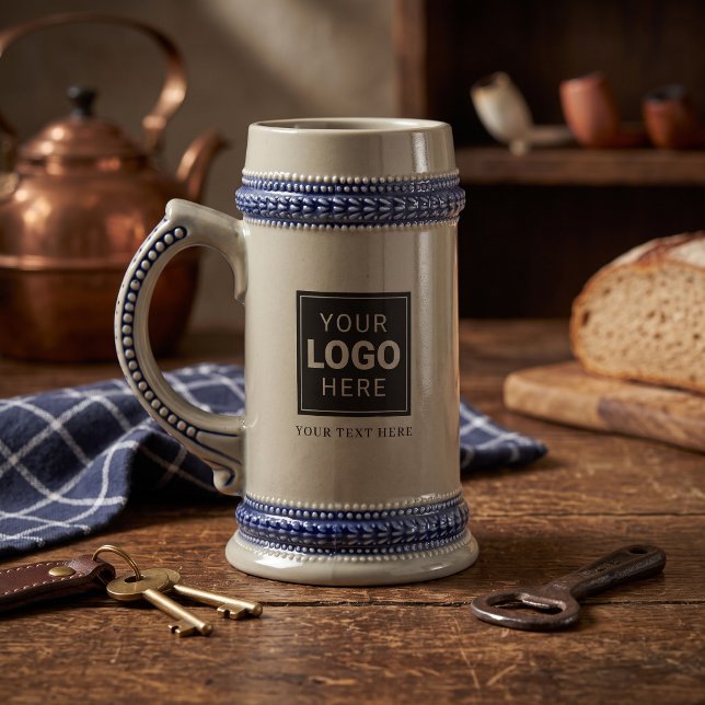 Gebrandeter Stein mit Ihrem Logo Bierglas (Von Creator hochgeladen)