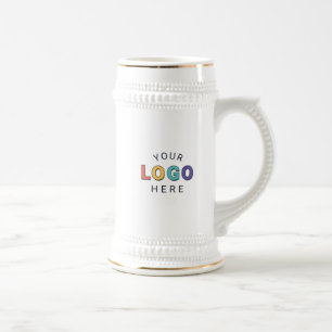 Gebrandeter Stein mit Ihrem Logo Bierglas