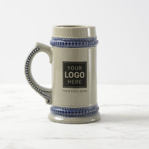 Gebrandeter Stein mit Ihrem Logo Bierglas